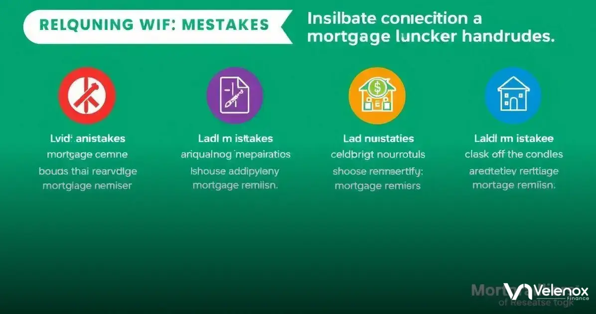 Common Mistakes to Avoid When Choosing a Lender